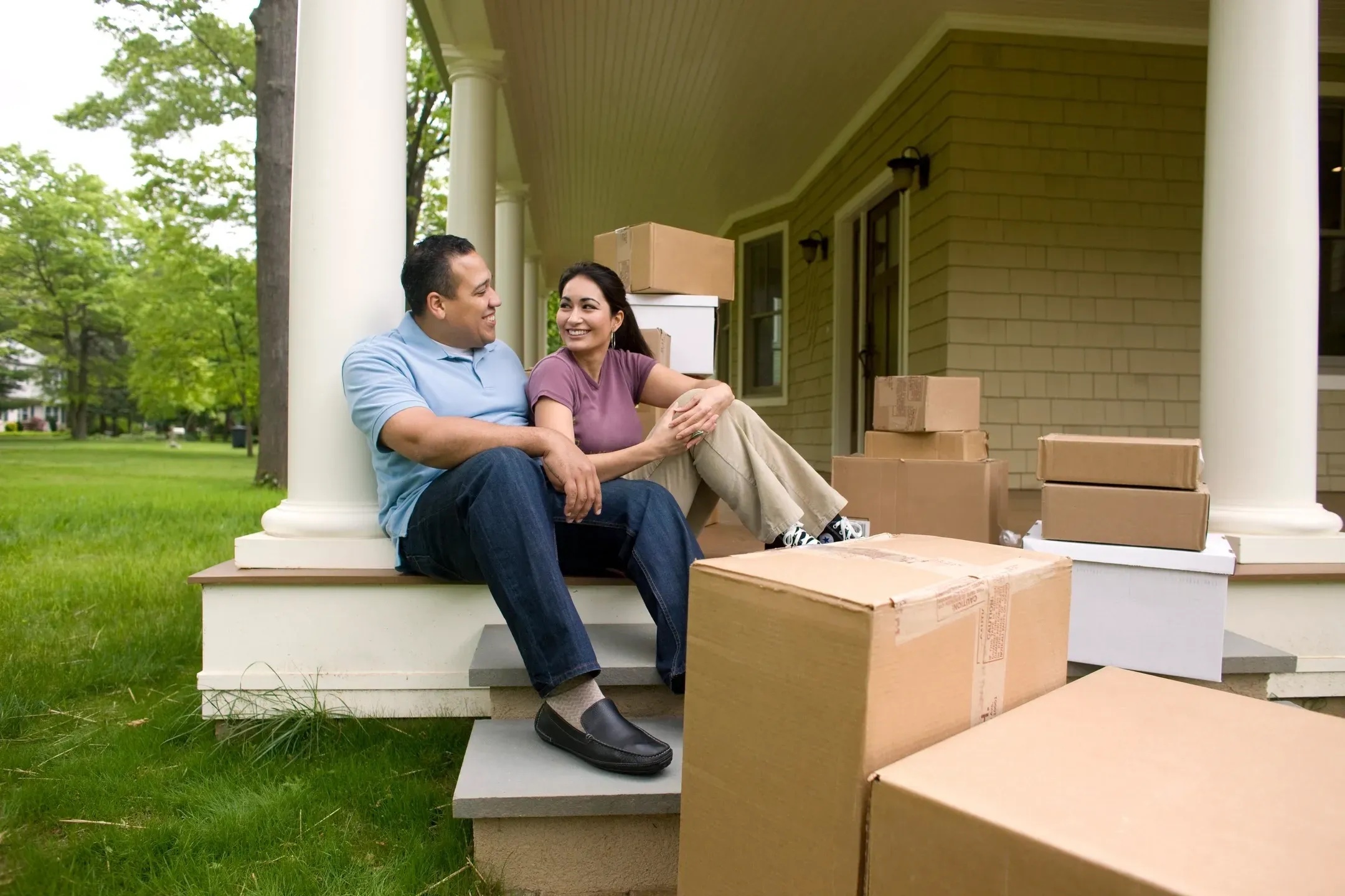 moving in to house